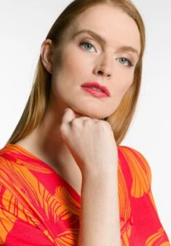 Ulla Popken T-Shirt Print - Rouge Salsa -Ulla Popken 00a73a4df84d4ed0b1f12788770a85a5