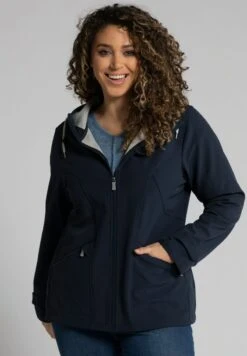 Ulla Popken Softshelljacke - Navy