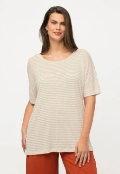 Ulla Popken OVERSIZED DÉCOLLETÉ ROND ET MANCHES COURTES - T-Shirt Print - Chair -Ulla Popken 01d7f5afce1f41f585b2a7ec1119dd40 1