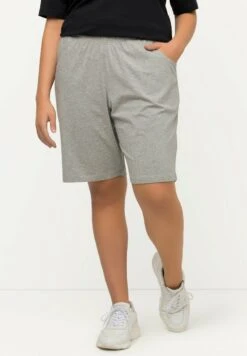 Ulla Popken STRETCH - Jogginghose - Light Gray Melange -Ulla Popken 02a79e18a4244f49b0bfd1c405e31fcb 1