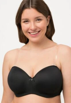 Ulla Popken À BONNETS SOUPLES BRETELLES AMOVIBLES C-E - Push-up BH - Noir 11 Ulla Popken À BONNETS SOUPLES BRETELLES AMOVIBLES C-E - Push-up BH - Noir -Ulla Popken 02e86834b0df4fe7beedf8d16d580193