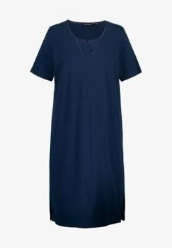 Ulla Popken COL TUNISIEN MANCHES MI LO - Nachthemd - Rose Pâle -Ulla Popken 0494356e0f6c4af4aee7338d5af55194