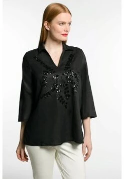 Ulla Popken Bluse - Noir -Ulla Popken 04f6fae38f2b4b5585a04676dfbeb869