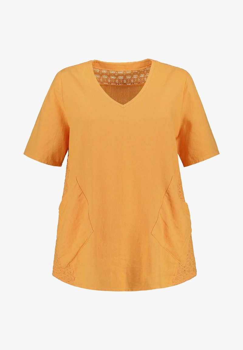 Ulla Popken Bluse - Helles Eigelb 4 Ulla Popken Bluse - Helles Eigelb – Bild 2