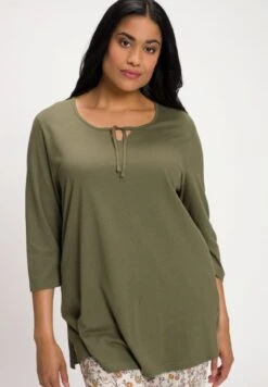 Ulla Popken Nachtwäsche Shirt - Vert Loden -Ulla Popken 0861a2f05b8b442096e5e5b8ae67a009 1