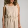 Ulla Popken Bluse - Beige -Ulla Popken 0996b01d23bb4d8397cb3c5e433cde01