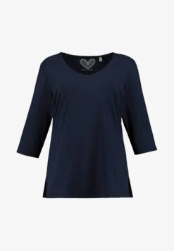 Ulla Popken Langarmshirt - Nachtblau -Ulla Popken 09e1f122af624cc09579dc030b9b3371