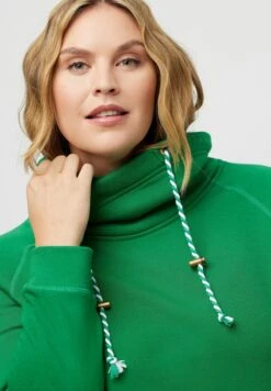 Ulla Popken Sweatshirt - Smaragdgrün -Ulla Popken 0a6eb06818da4537815e59f413dbeed5