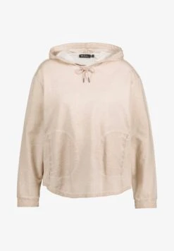 Ulla Popken LANGARM KAPUZEN - Kapuzenpullover - Marine -Ulla Popken 0ba7efc1fee749d48f536b5c380b539b
