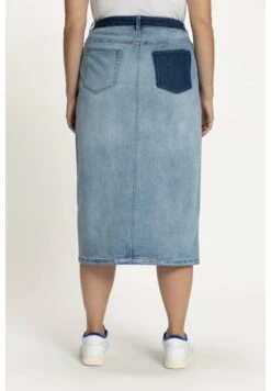 Ulla Popken Jeansrock - Bleu Clair -Ulla Popken 0c00ab5f8daa48ddb9eab11763719152