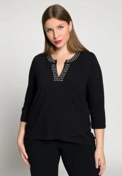 Ulla Popken Langarmshirt - Noir -Ulla Popken 0c03a42fbcff4b5bbe26740b11389f65 1