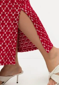 Ulla Popken ROBE EN COUR - Jerseykleid - Rouge Pavot -Ulla Popken 0cf28700aaad43a2b08d771d2444f4a5