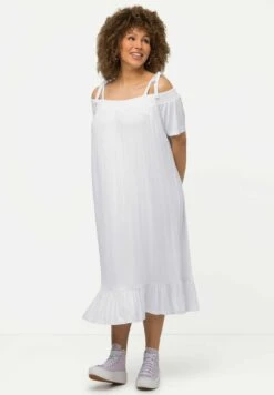 Ulla Popken Jerseykleid - Blanc Neige -Ulla Popken 0d5eabf4a7a2432a8035003d319122f5 1