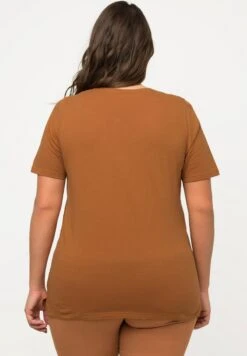 Ulla Popken MANCHES - T-Shirt Basic - Ocher 10 Ulla Popken MANCHES - T-Shirt Basic - Ocher -Ulla Popken 0e0eebf93be1499e9fd1b99d48816f5c