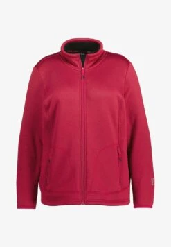 Ulla Popken Fleecejacke - Rouge Azalée -Ulla Popken 0f6e8c4cfe38439595d4e45c03741dbc