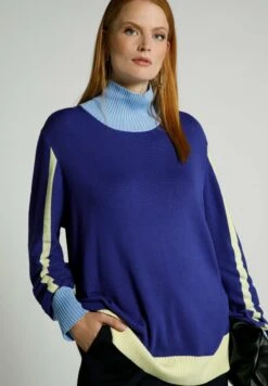 Ulla Popken Strickpullover - Blauviolett
