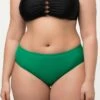 Ulla Popken Bikini-Hose - Green -Ulla Popken 0f97cdd36787438194959e54b787bd99