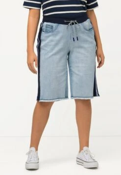 Ulla Popken Jeans Shorts - Bleu Clair