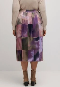 Ulla Popken PRINT ELASTISCHE BAND - A-Linien-Rock - Lavendel 10 Ulla Popken PRINT ELASTISCHE BAND - A-Linien-Rock - Lavendel -Ulla Popken 11516d4a628346a4b3336706ab2fe9c3