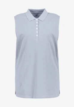 Ulla Popken REGULAR ÄRMELLOS - Poloshirt - Helles Flieder