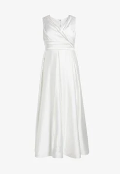 Ulla Popken DRAPIERT - Ballkleid - Offwhite -Ulla Popken 12c37b2a64a94c129c1518f7e63f7198