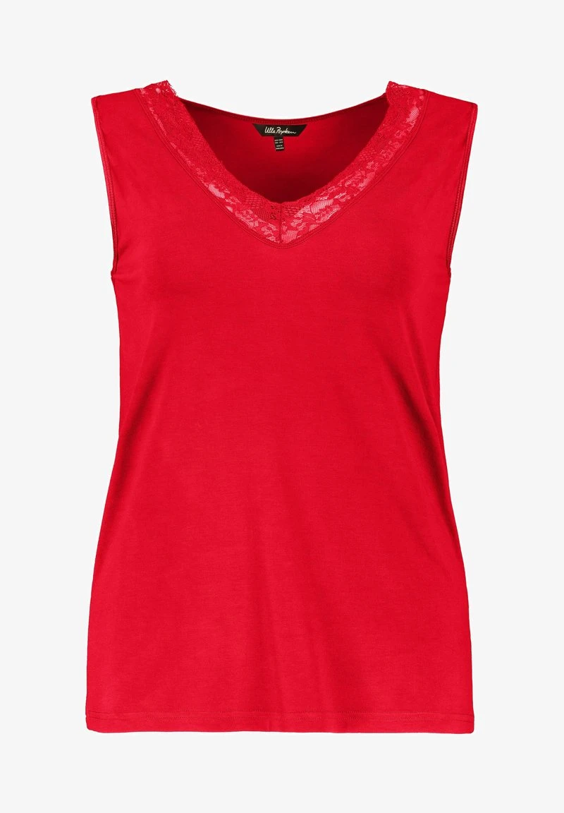 Ulla Popken Unterhemd/-shirt - Karminrot 5 Ulla Popken Unterhemd/-shirt - Karminrot – Bild 3