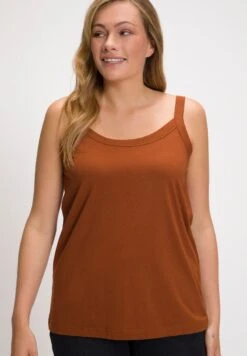 Ulla Popken Unterhemd/-shirt - Tabak