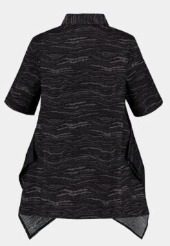 Ulla Popken Hemdbluse - Schwarz -Ulla Popken 16d8a41498ba4720abcfd77d09a61019