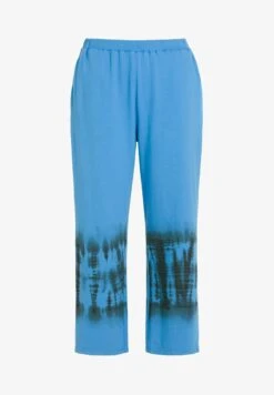 Ulla Popken Schlupf Batiksaum Elastikbund - Stoffhose - Poolblau -Ulla Popken 1785fa8d94604f529af1561a645dbf59