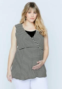 Ulla Popken BELLIEVA - Top - Marine -Ulla Popken 18a3bf9e50d843f49456f4bf17d61cba 1