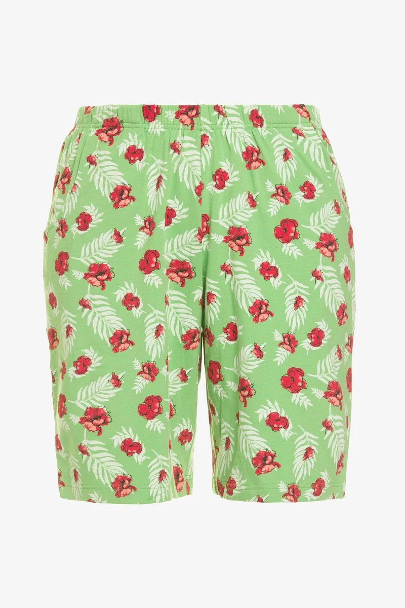 Ulla Popken Shorts - Grasgrün 7 Ulla Popken Shorts - Grasgrün – Bild 5