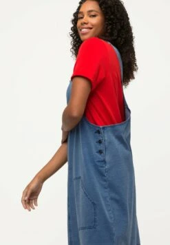 Ulla Popken SANS MANCHES - Jeanskleid - Bleu Jean -Ulla Popken 19dd8db212614580b0718e999f4a02c8