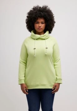 Ulla Popken Sweatshirt - Vert Citron -Ulla Popken 1c06d65dee154ca8b47f70fd5b29ac81 1