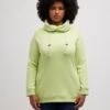 Ulla Popken Sweatshirt - Vert Citron