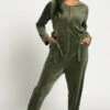 Ulla Popken Jumpsuit - Loden Green