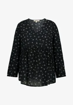 Ulla Popken Bluse - Schwarz -Ulla Popken 1cc43c00592941029f8da0391bc2c8c4