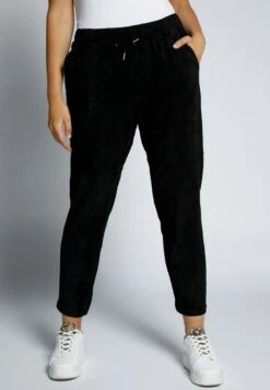 Ulla Popken Stoffhose - Schwarz
