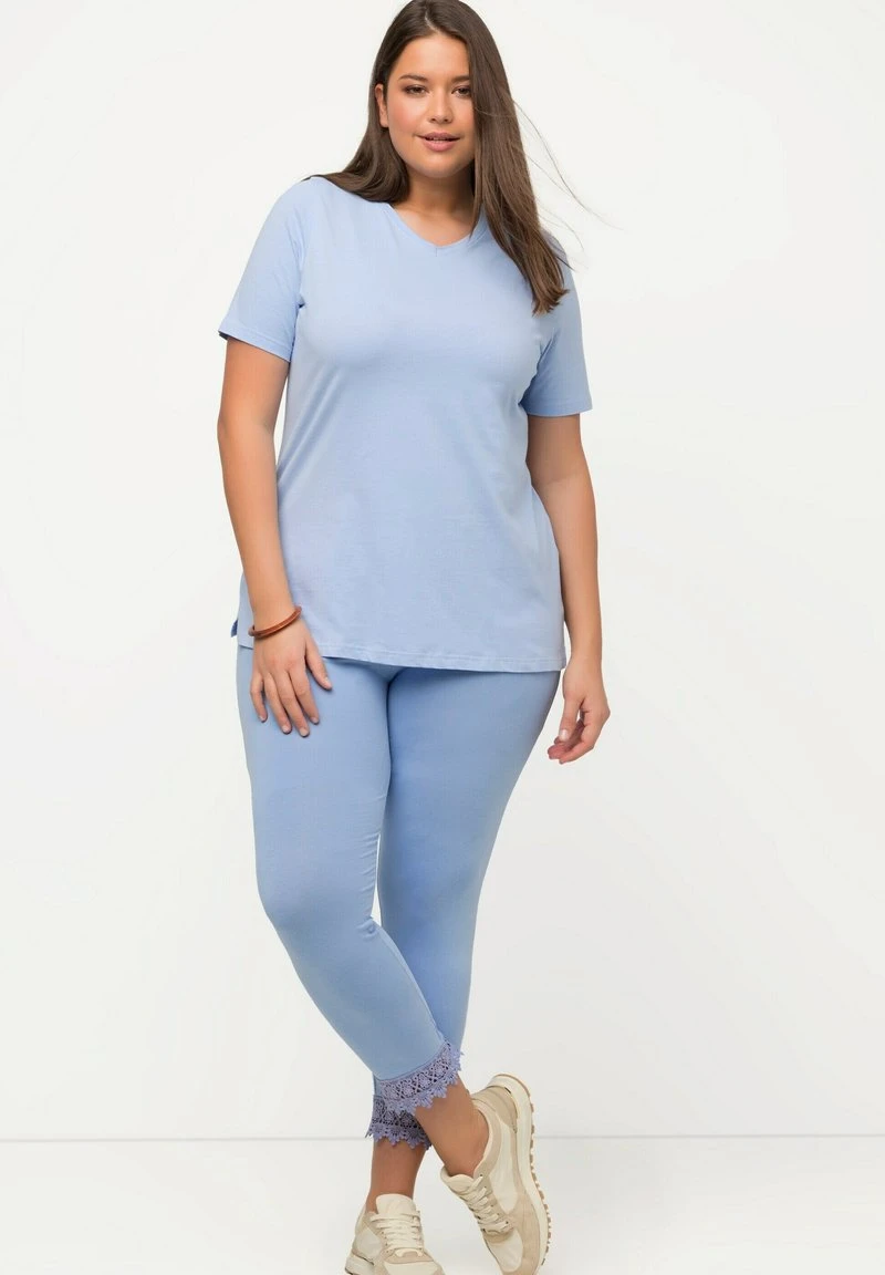 Ulla Popken Leggings - Hosen - Sky Blue 4 Ulla Popken Leggings - Hosen - Sky Blue – Bild 2