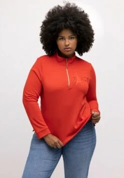 Ulla Popken THERMO SCHIPPER - Sweatshirt - Wijnrood -Ulla Popken 1e0cf9bab20d4d6d99a9cb250cca1003