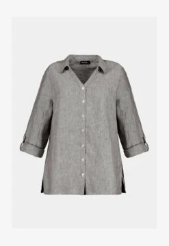 Ulla Popken Hemdbluse - Noir -Ulla Popken 1e214b5a764847ec9ec325d56cd8c0db