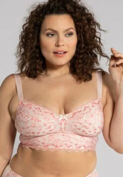 Ulla Popken Bustier - Hellrosa