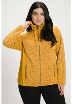 Ulla Popken WABENSTRUKTUR REFLEKTOREN ZIPPTASCHEN - Fleecejacke - Senfgrün 13 Ulla Popken WABENSTRUKTUR REFLEKTOREN ZIPPTASCHEN - Fleecejacke - Senfgrün -Ulla Popken 1f11592aa2f147fc8a304ca8e8fd935e