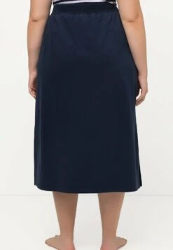 Ulla Popken LIGNE EN A AVEC TAILLE ÉLASTIQUE E - A-Linien-Rock - Bleu Nuit -Ulla Popken 1fc5fbba993a4ed6919c90c29fb48106
