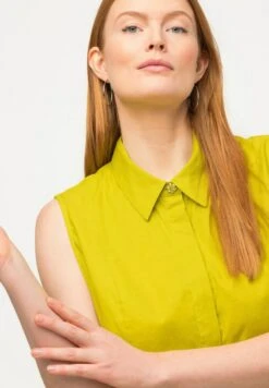 Ulla Popken SANS MANCHES - Hemdbluse - Pistache -Ulla Popken 1fcd5d71efae412dac1d889b0050a6bf
