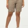 Ulla Popken STYLE CONFORTABLE - Shorts - Mastic