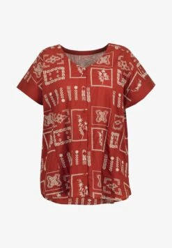 Ulla Popken Bluse - Marsalarot