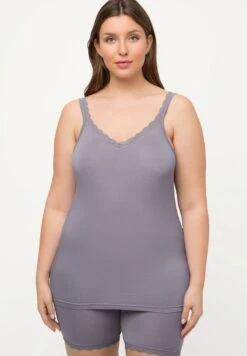 Ulla Popken Unterhemd/-shirt - Pastelgrijs