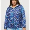 Ulla Popken Regenjacke / Wasserabweisende Jacke - Marine -Ulla Popken 214546c69fd2457c8b4ae07a0aa29667