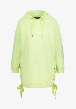 Ulla Popken LONGLINE LANGE MOUWEN - Sweatshirt - Zwart -Ulla Popken 215b5b4fdde64476bbda364ff5e18e58