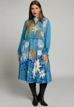 Ulla Popken Strickkleid - Grau Melange -Ulla Popken 21b0325d35b64f0f81a07a2332c7dd06